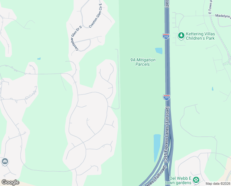 map of restaurants, bars, coffee shops, grocery stores, and more near 9961 Chelsea Lake Road in Jacksonville