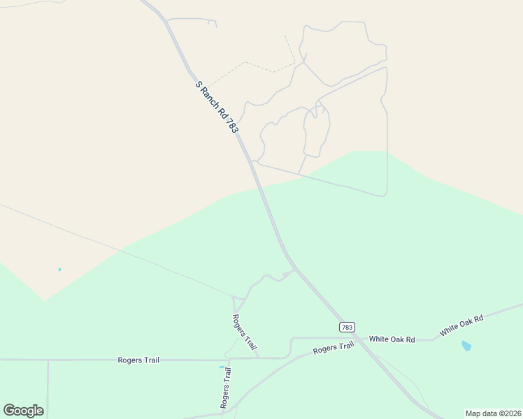 map of restaurants, bars, coffee shops, grocery stores, and more near 8843 South Ranch Road 783 in Harper