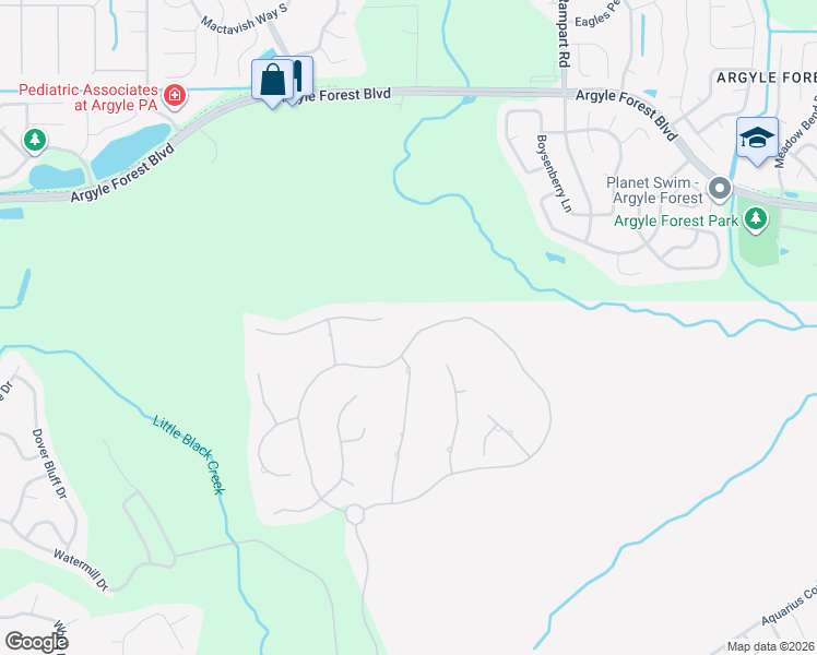 map of restaurants, bars, coffee shops, grocery stores, and more near 510 Oakmont Drive in Orange Park