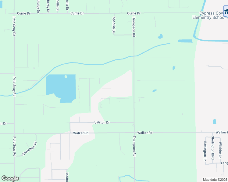 map of restaurants, bars, coffee shops, grocery stores, and more near 1301-1409 Southern Oaks Dr in Sulphur