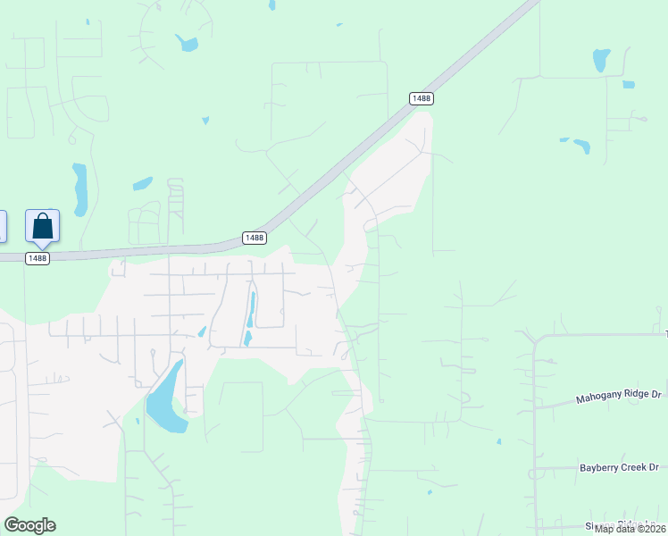 map of restaurants, bars, coffee shops, grocery stores, and more near 19265 Alford Road in Magnolia