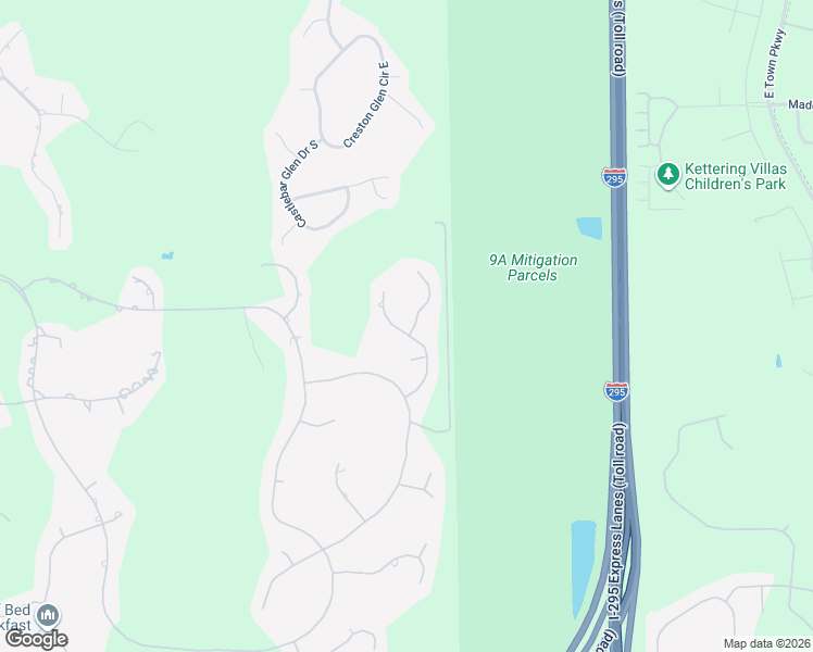 map of restaurants, bars, coffee shops, grocery stores, and more near 9935 Chelsea Lake Road in Jacksonville