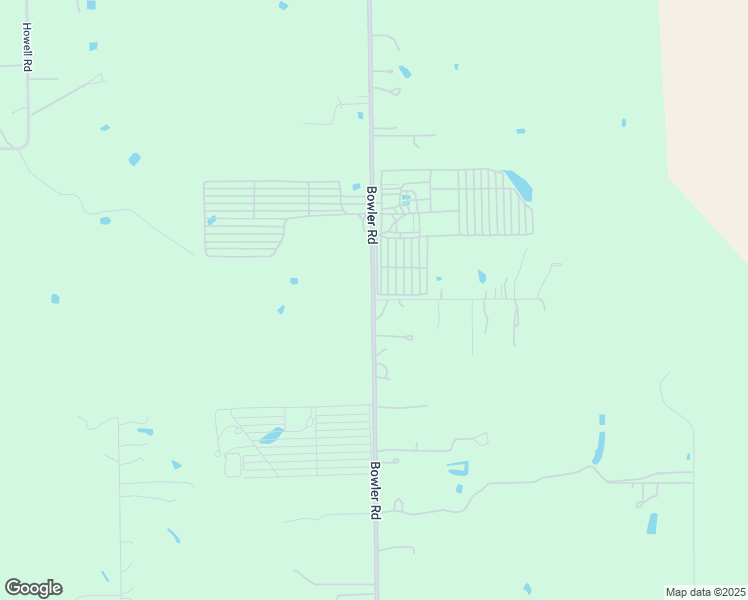map of restaurants, bars, coffee shops, grocery stores, and more near 1700 Bowler Road in Waller