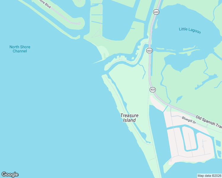 map of restaurants, bars, coffee shops, grocery stores, and more near 52 North Treasure Isle Street in Slidell