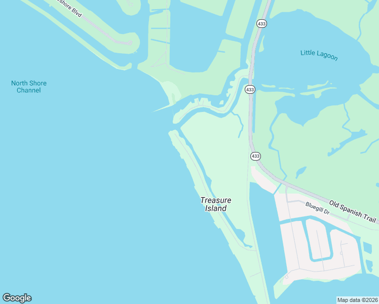 map of restaurants, bars, coffee shops, grocery stores, and more near 52 North Treasure Isle Street in Slidell