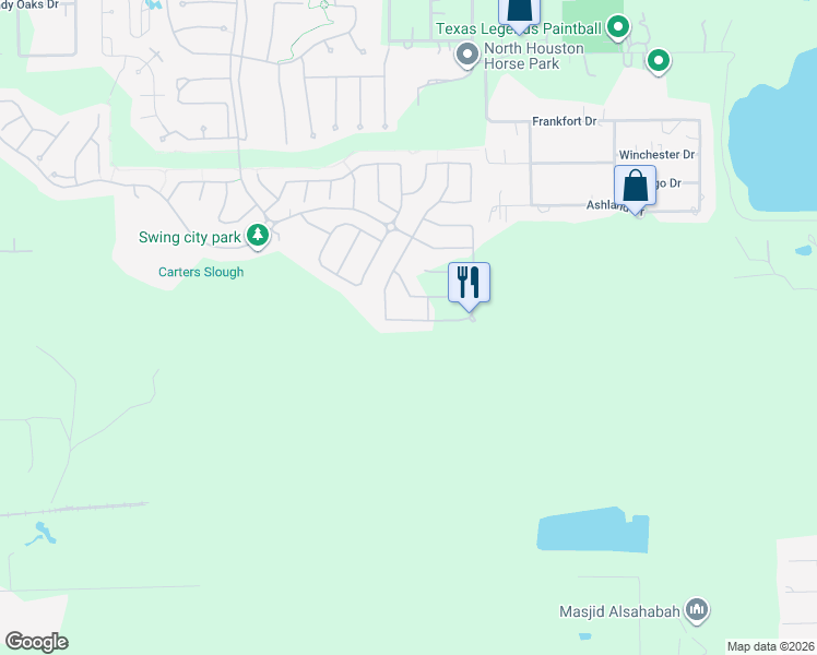 map of restaurants, bars, coffee shops, grocery stores, and more near in Conroe