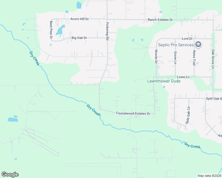 map of restaurants, bars, coffee shops, grocery stores, and more near 17822 Crystalwood Circle in New Caney