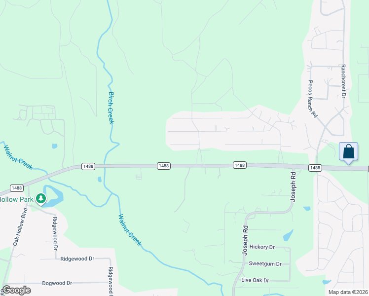map of restaurants, bars, coffee shops, grocery stores, and more near 25421 Hunting Trail in Magnolia