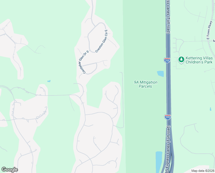 map of restaurants, bars, coffee shops, grocery stores, and more near 9914 Chelsea Lake Road in Jacksonville