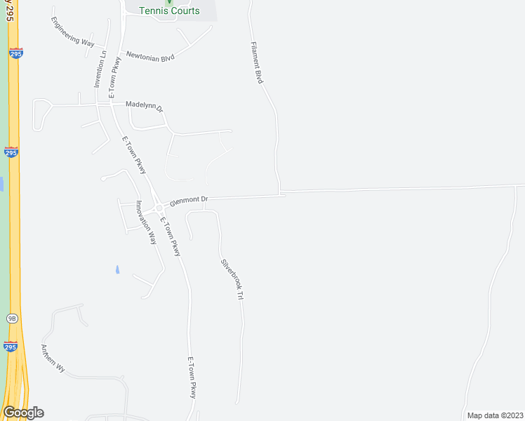 map of restaurants, bars, coffee shops, grocery stores, and more near 10277 Silverbrook Trail in Jacksonville