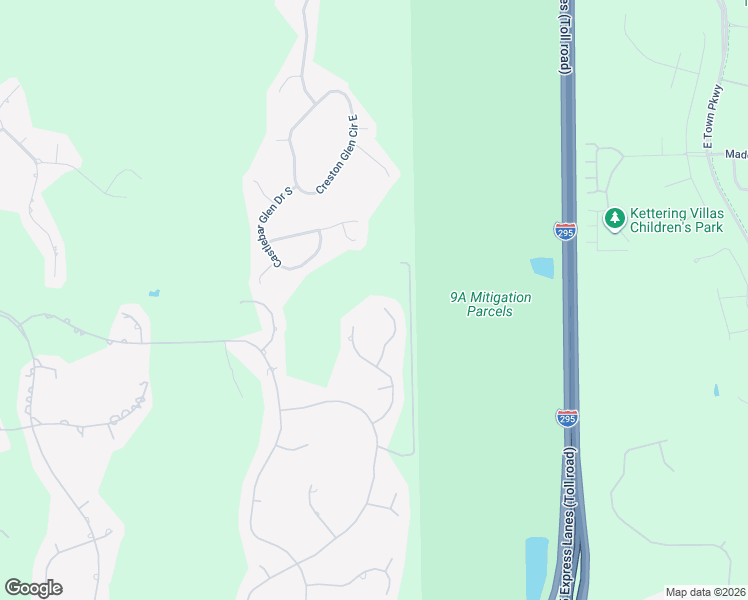 map of restaurants, bars, coffee shops, grocery stores, and more near 9905 Margate Hills Road in Jacksonville