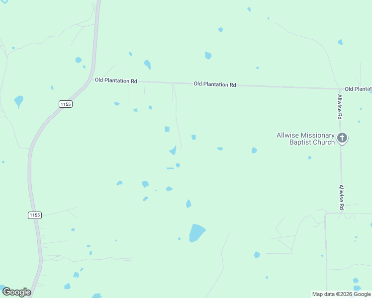 map of restaurants, bars, coffee shops, grocery stores, and more near 9522 Old Plantation Road in Chappell Hill