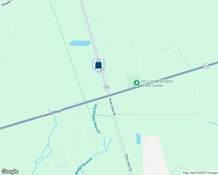 map of restaurants, bars, coffee shops, grocery stores, and more near 1937-1941 Woodville Highway in Crawfordville