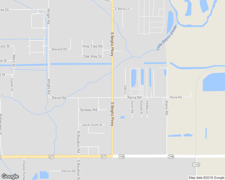 map of restaurants, bars, coffee shops, grocery stores, and more near 4009 South Beglis Parkway in Sulphur