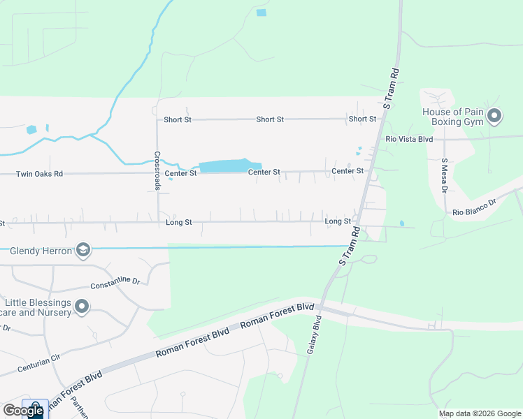 map of restaurants, bars, coffee shops, grocery stores, and more near 26925 Long Street in Splendora