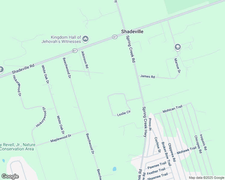 map of restaurants, bars, coffee shops, grocery stores, and more near 52 Leslie Circle in Crawfordville