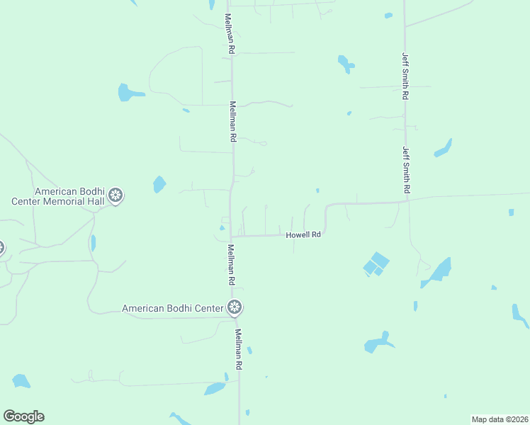 map of restaurants, bars, coffee shops, grocery stores, and more near 36630 Howell Road in Hempstead
