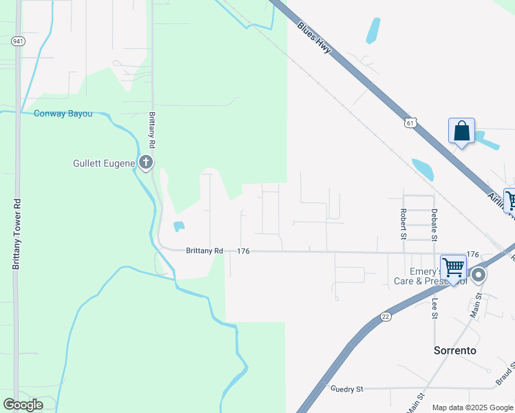 map of restaurants, bars, coffee shops, grocery stores, and more near 8363 Hackberry Street in Sorrento