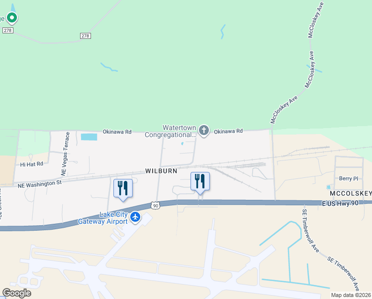 map of restaurants, bars, coffee shops, grocery stores, and more near 180 Plato Glen in Lake City