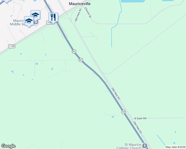 map of restaurants, bars, coffee shops, grocery stores, and more near 7140 Panther Run in Orange