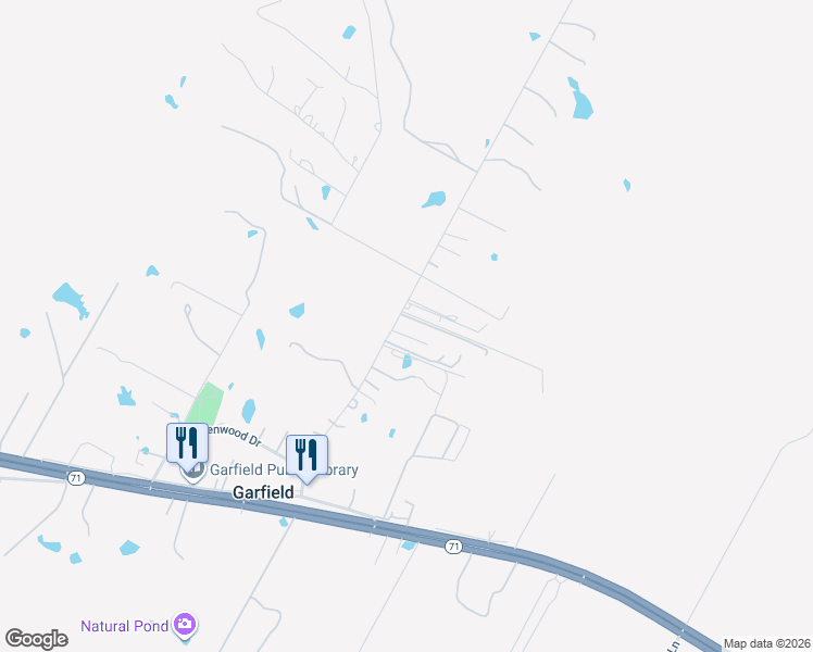 map of restaurants, bars, coffee shops, grocery stores, and more near 3915 Caldwell Lane in Del Valle