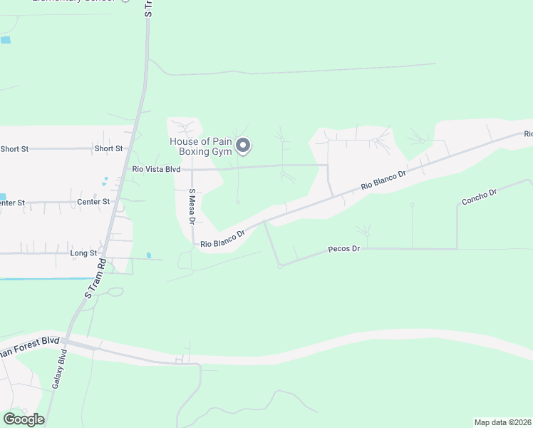 map of restaurants, bars, coffee shops, grocery stores, and more near 27545 Rio Blanco Drive in Splendora