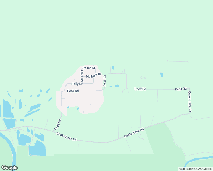 map of restaurants, bars, coffee shops, grocery stores, and more near 10516 Peck Road in Lumberton