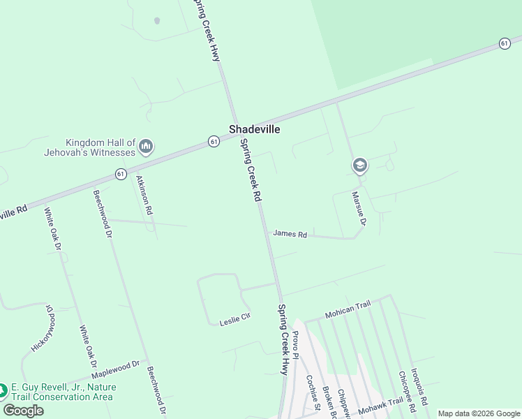 map of restaurants, bars, coffee shops, grocery stores, and more near 470-1426 Spring Creek Road in Crawfordville