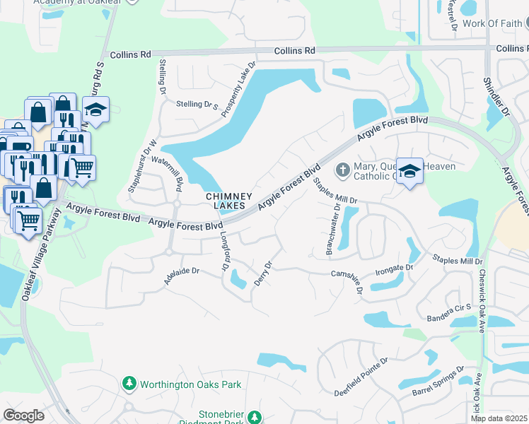 map of restaurants, bars, coffee shops, grocery stores, and more near 9324 Beresford Court in Jacksonville