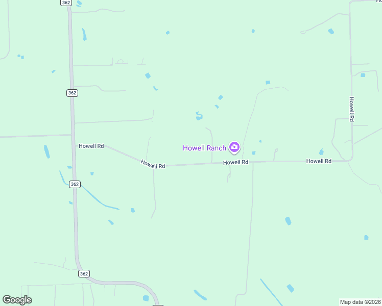 map of restaurants, bars, coffee shops, grocery stores, and more near 32000 Howell Road in Waller