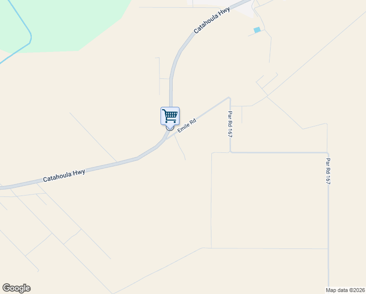 map of restaurants, bars, coffee shops, grocery stores, and more near 1008 Emile Road in Saint Martinville