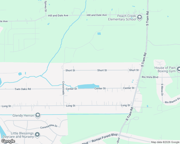 map of restaurants, bars, coffee shops, grocery stores, and more near 26838 Short Street in Splendora
