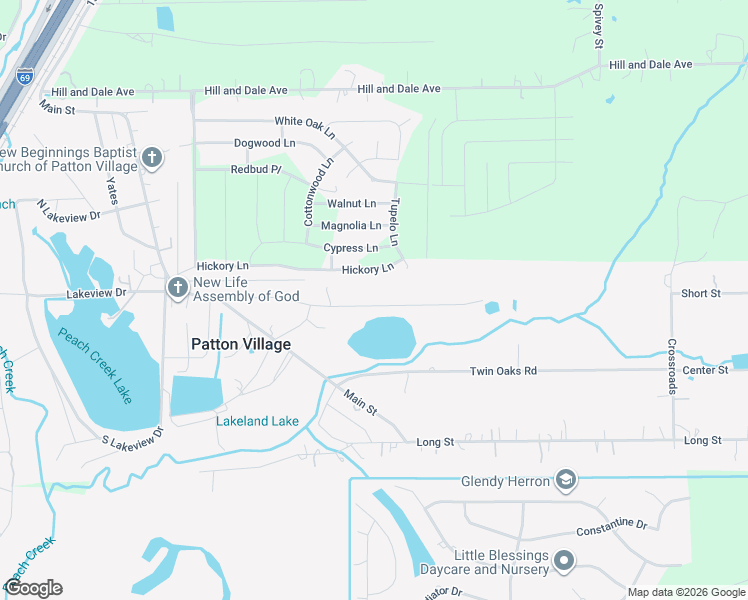 map of restaurants, bars, coffee shops, grocery stores, and more near 25724 Roping Pen Road in Splendora