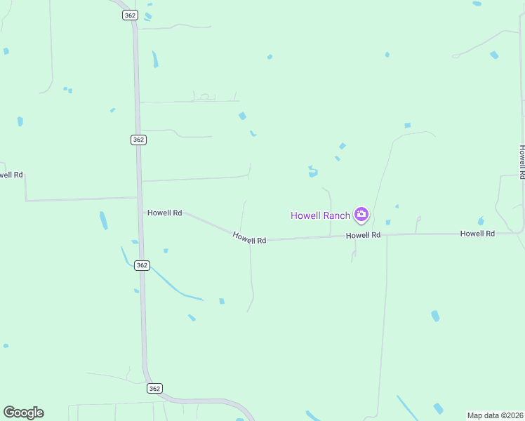 map of restaurants, bars, coffee shops, grocery stores, and more near 32400 Howell Road in Waller