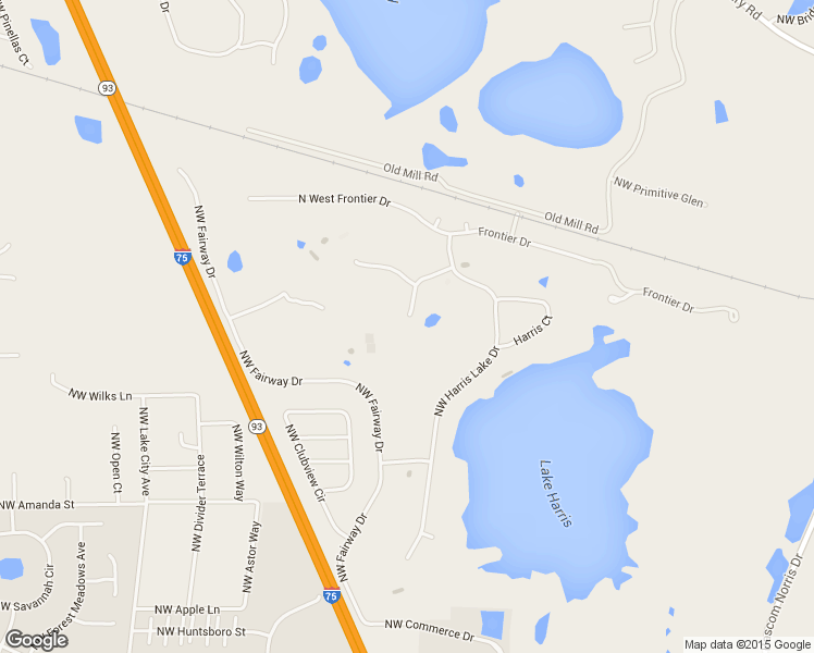 map of restaurants, bars, coffee shops, grocery stores, and more near 179 Otter Lane in Lake City