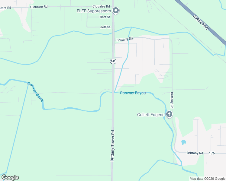 map of restaurants, bars, coffee shops, grocery stores, and more near 42499 Denver Hurst Road in Gonzales