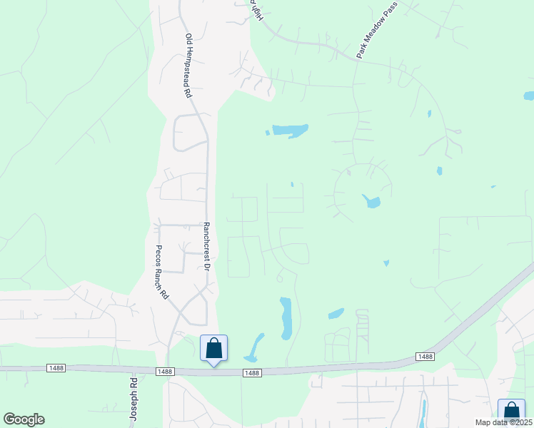 map of restaurants, bars, coffee shops, grocery stores, and more near Iron Ore Road in Montgomery County
