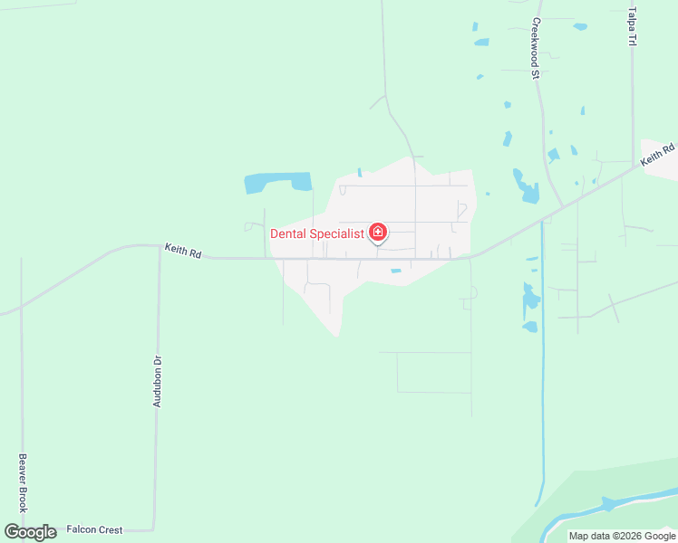 map of restaurants, bars, coffee shops, grocery stores, and more near 6744 Keith Road in Lumberton