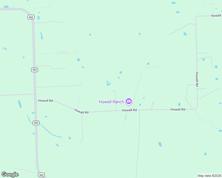 map of restaurants, bars, coffee shops, grocery stores, and more near 32000 Howell Road in Waller