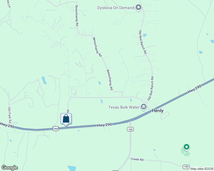 map of restaurants, bars, coffee shops, grocery stores, and more near 245 Beauchamp Road in Dripping Springs