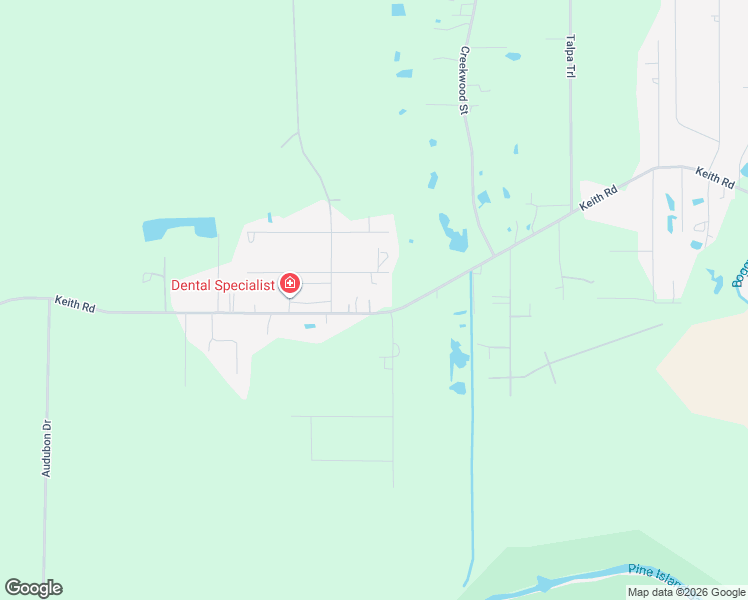 map of restaurants, bars, coffee shops, grocery stores, and more near 7055 Keith Road in Lumberton