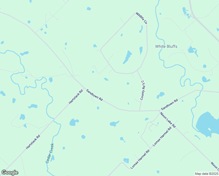 map of restaurants, bars, coffee shops, grocery stores, and more near 10855 Wildlife Circle in Carmine