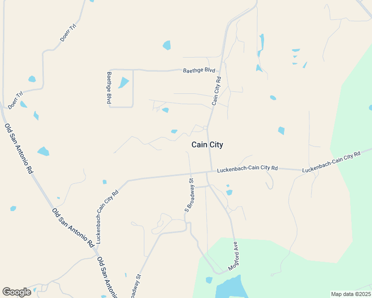 map of restaurants, bars, coffee shops, grocery stores, and more near 101 North Broadway Street in Fredericksburg