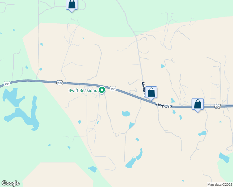 map of restaurants, bars, coffee shops, grocery stores, and more near 5251 U.S. 290 in Dripping Springs