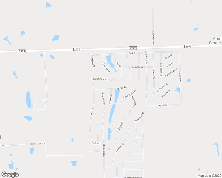 map of restaurants, bars, coffee shops, grocery stores, and more near Red Oak Drive in Hempstead