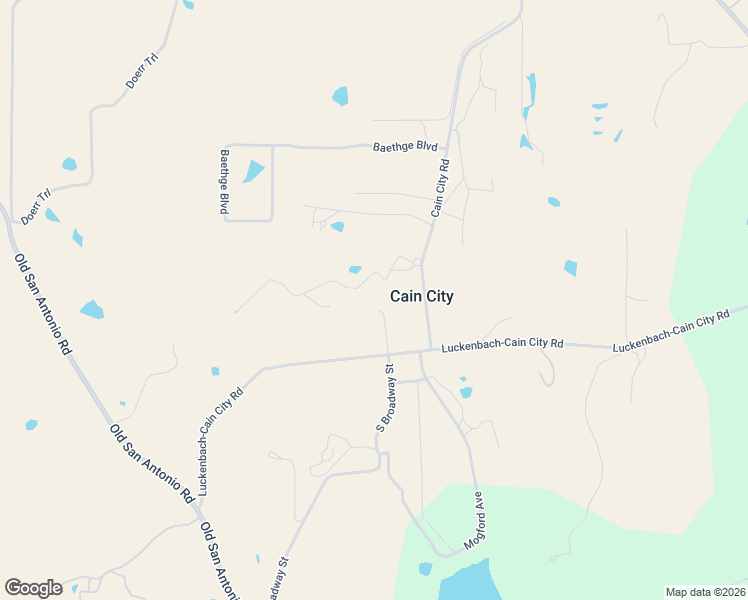 map of restaurants, bars, coffee shops, grocery stores, and more near 101 North Broadway Street in Fredericksburg