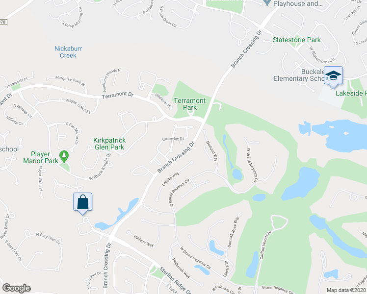 map of restaurants, bars, coffee shops, grocery stores, and more near 2 Ivy Castle Court in The Woodlands