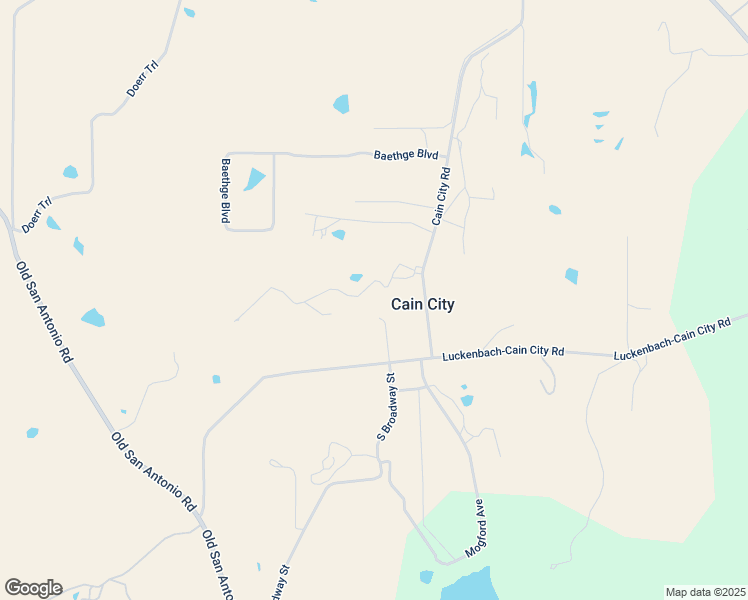 map of restaurants, bars, coffee shops, grocery stores, and more near 109 North Broadway Street in Fredericksburg