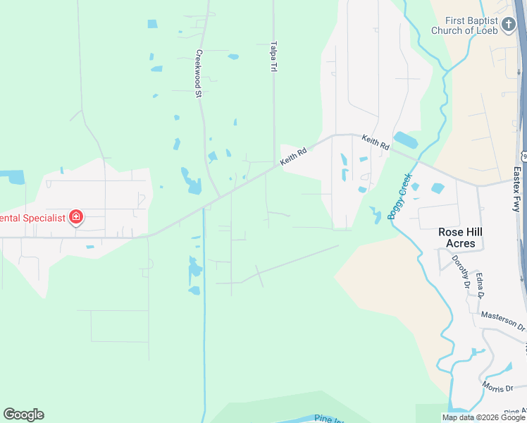 map of restaurants, bars, coffee shops, grocery stores, and more near 11334 Shutters Lane in Lumberton
