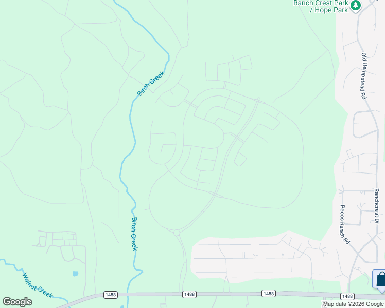 map of restaurants, bars, coffee shops, grocery stores, and more near 3013 Poplar Bluff Road in Todd Mission